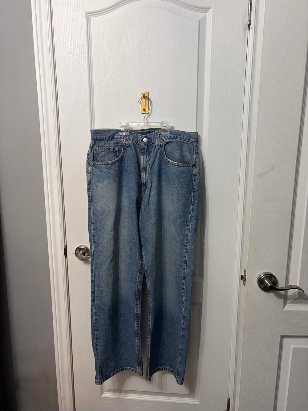 Levi’s Light Blue loose Straight-Leg Jeans
